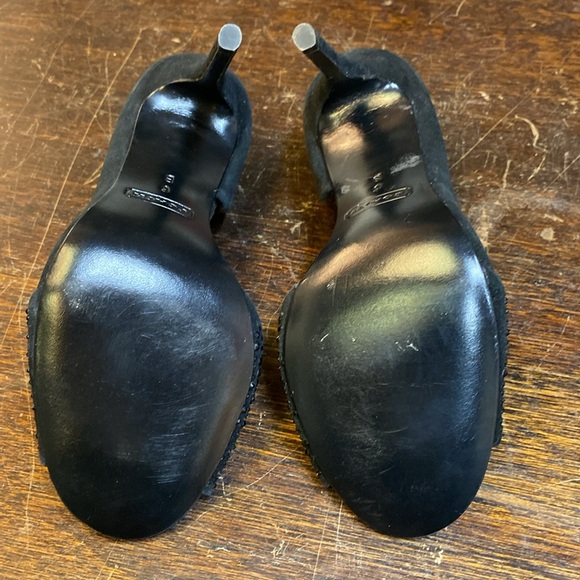 Coach suede rhinestone heels - Picture 8 of 9